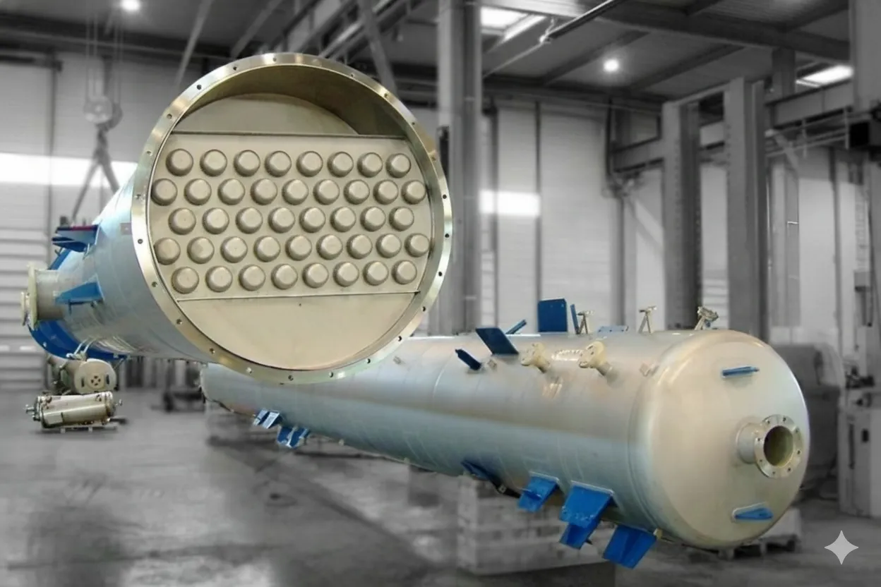 Bubble Cap Distillation Column